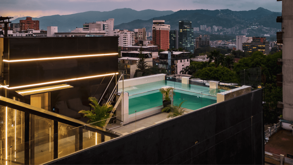 rooftop party medellin