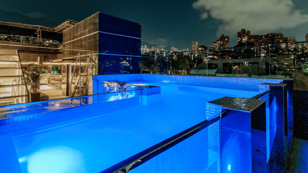 rooftop party medellin