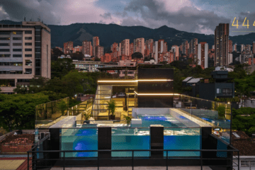 rooftop party medellin