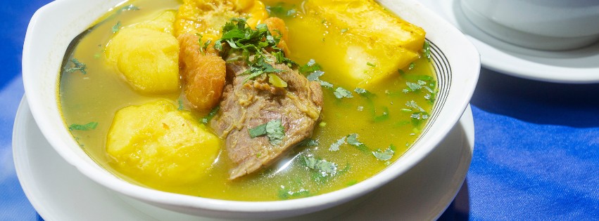 typical colombian lunch