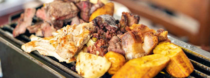 typical colombian lunch